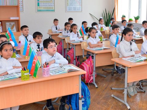 Bakıda 505 mindən çox şagird təhsil alacaq