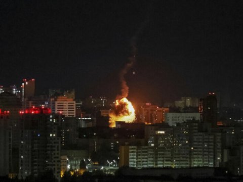 Под Киевом серия взрывов