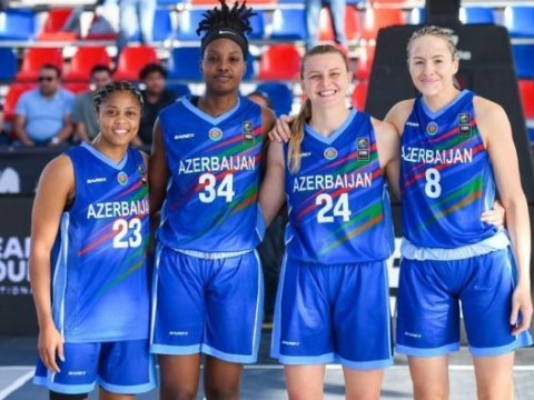 Qadın basketbolçularımız ikinci oldu