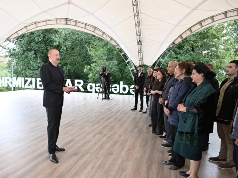 Bütün dünyaya sübut etmişik ki, güclü xalqıq - PREZİDENT