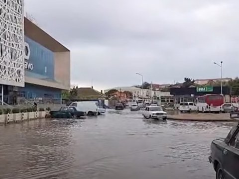 Sabunçuda yenə eyni mənzərə - VİDEO