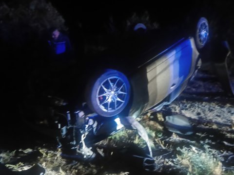 Naxçıvanda KİA aşdı - 2 nəfər yaralandı