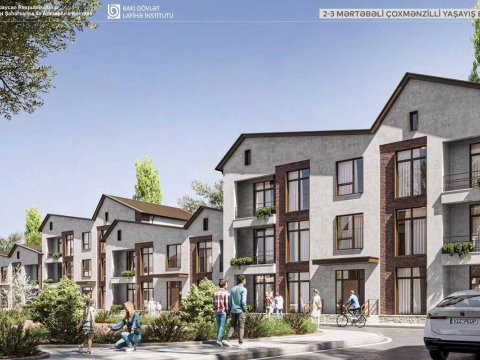 Qaraxanbəyli kəndi belə olacaq - FOTOLAR