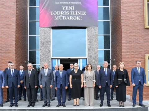 BMU-da yeni tədris ilinin başlanması qeyd olundu - FOTO