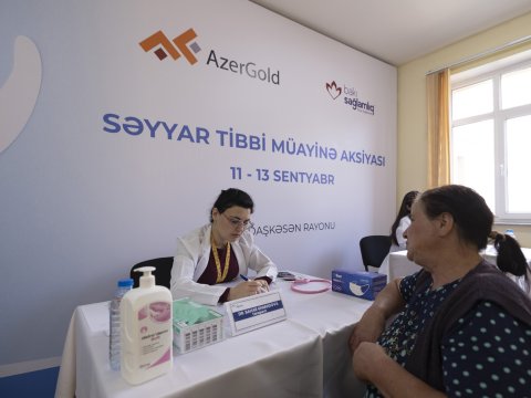 “Завершилась выездная медицинская акция «AzerGold»” - ФОТО