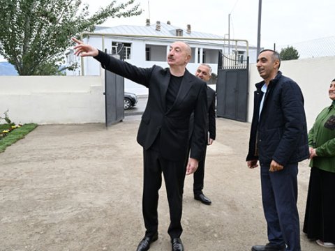 Prezident həmin ev barədə tapşırıq verdi