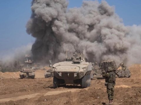 İsrail tanklarla Qəzzaya DAXİL OLDU