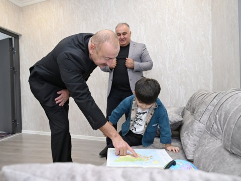 Xocalıda Prezidenti güldürən Rahul: Özünə doğma bildiyi adamlara belə deyir - FOTO+VİDEO