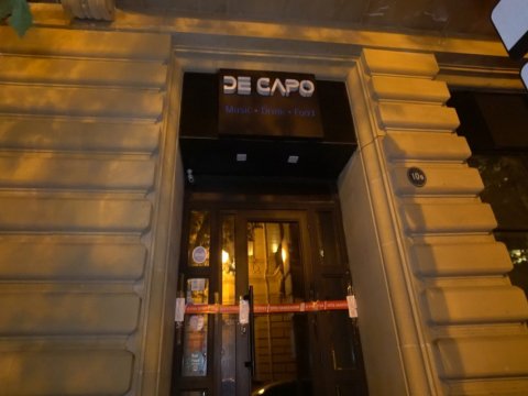 Bakıda əyləncə klubunun fəaliyyəti dayandırıldı - GÖRÜNTÜLƏR