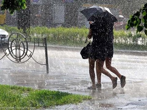 Завтра в Баку ожидается ливень