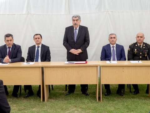 Rüstəm Xəlilov Qırx Çıraq qəsəbəsinin sakinləri ilə görüşdü - FOTO