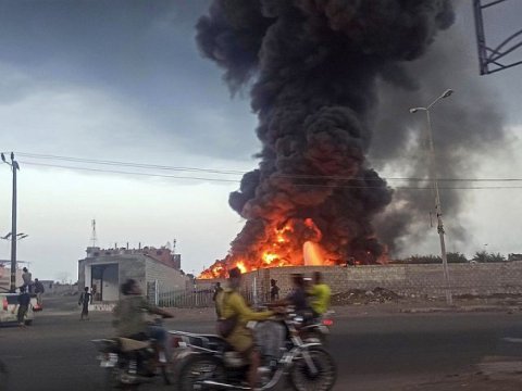 Армия Израиля разбомбила Йемен