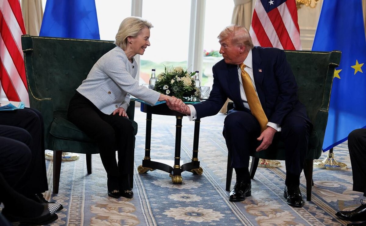 Fon der Leyen Trampla Rusiyaya təzyiqi artırmaq üçün danışdı