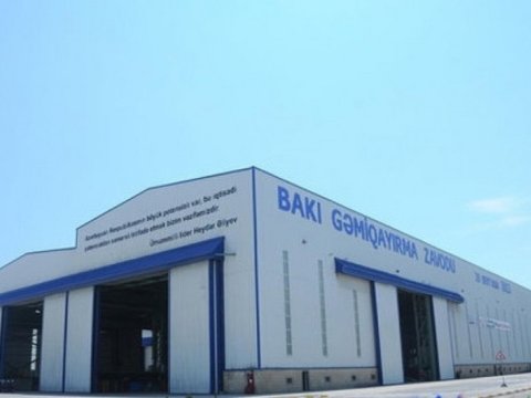 Bakı Gəmiqayırma Zavodu vergilərdən AZAD EDİLİR