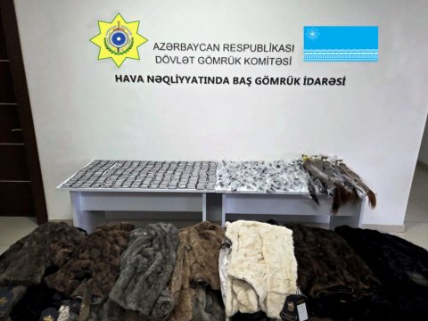 Gömrükdən gizlin keçirmək istədiyi mallar musadirə olundu