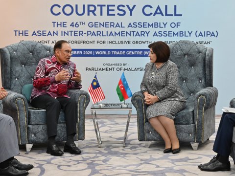 Sahibə Qafarova Malayziyanın Baş naziri ilə görüşdü