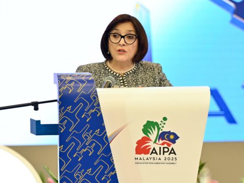 Spiker AİPA-nın 46-cı Baş Assambleyasında çıxış etdi