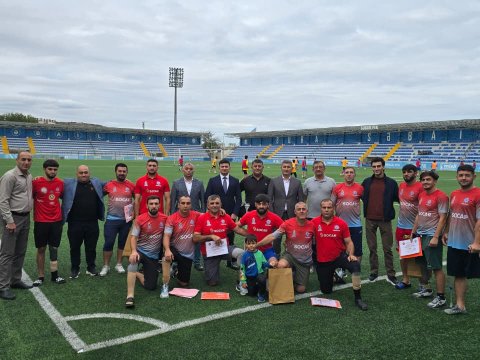 İctimai Birliyin üzvləri Amputant Futbol Komandası ilə görüşüb