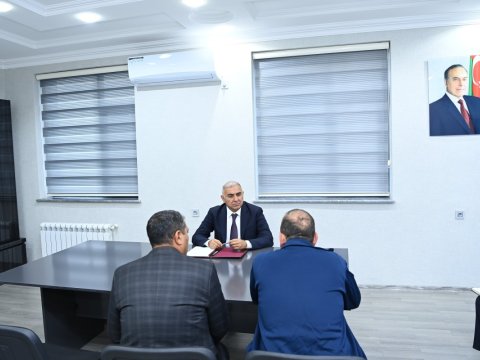 &ldquo;Azərişığ&rdquo;ın sədri Gəncədə vətəndaşları qəbul etdi&nbsp;-&nbsp;FOTO