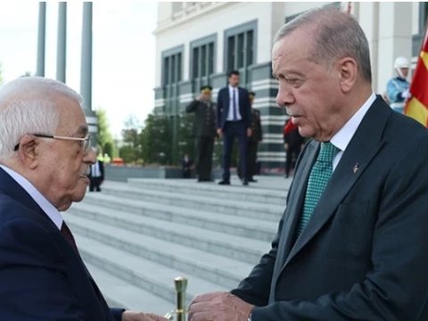 Эрдоган встретился с Махмудом Аббасом