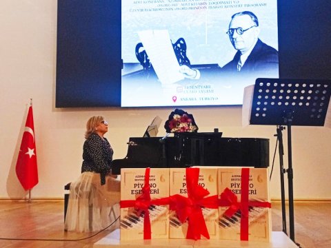 Üzeyir Hacıbəyli Ankarada da yad olundu