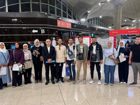 14 fələstinli tələbə Qəzzadan Bakıya təxliyə edildi