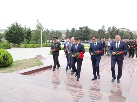 Neftçalada "Dövlət Suverenliyi Günü" qeyd olundu -&nbsp;FOTOLAR