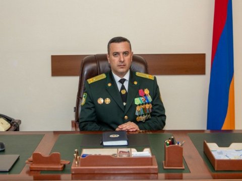 Ermənistanın Sərhəd Qoşunlarının komandanı işdən çıxarıldı