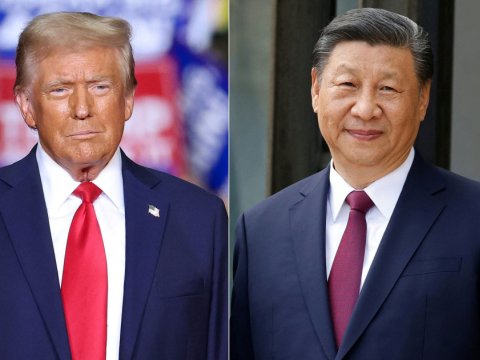 Trampla Si Cinpin arasında telefon danışığı 