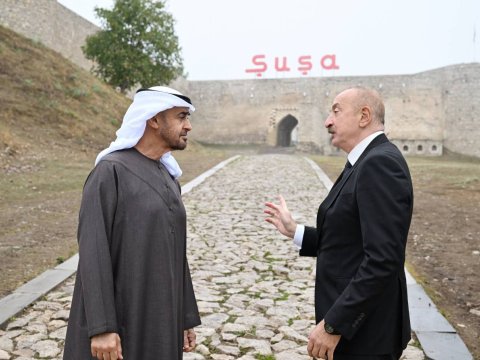 Cənubi Qafqazda yeni oyunçu: BƏƏ liderinin Şuşa mesajı - ANALİZ