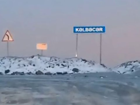 На Кельбаджар и Лачын ВЫПАЛ СНЕГ