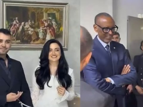 Ruanda Prezidenti Bakıda nikaha qatıldı - VİDEO