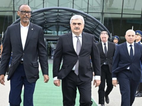 Ruanda Prezidentinin Azərbaycana səfəri başa çatdı
