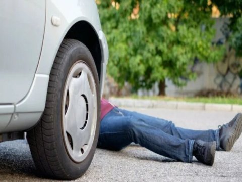 Piyadanı vuran sürücü hadisə yerindən qaçdı