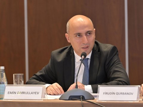 Emin Əmrullayev rektorları topladı - FOTOLAR