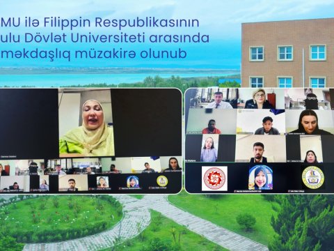 BMU ilə Filippin universiteti arasında əməkdaşlıq&nbsp;müzakirə olundu