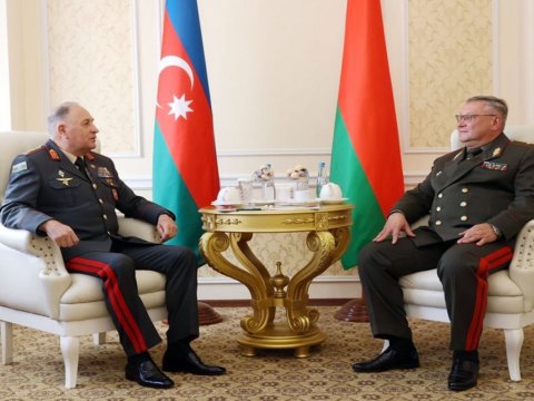 Azərbaycanla Belarusun Baş Qərargah rəisləri görüşdü