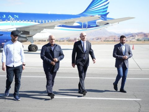 Şahin Mustafayev Təbrizə getdi - FOTO