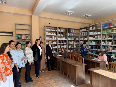 Pedaqoji Universitetdə yeni oxu zalı yaradılıb