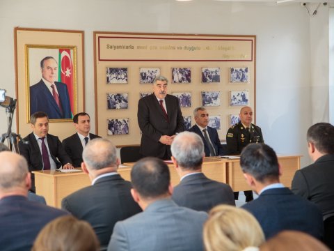 Rüstəm Xəlilov növbəti səyyar qəbul keçirdi - FOTO