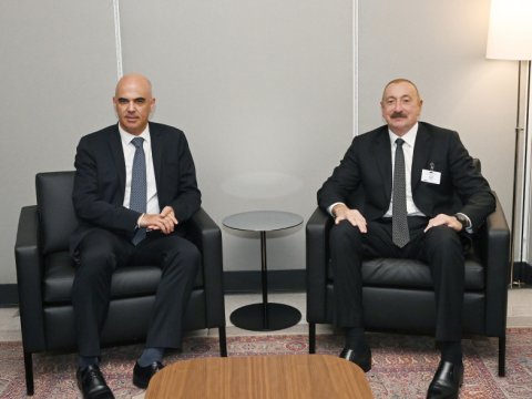 İlham Əliyev BMT çərçivəsində daha bir görüş keçirdi
