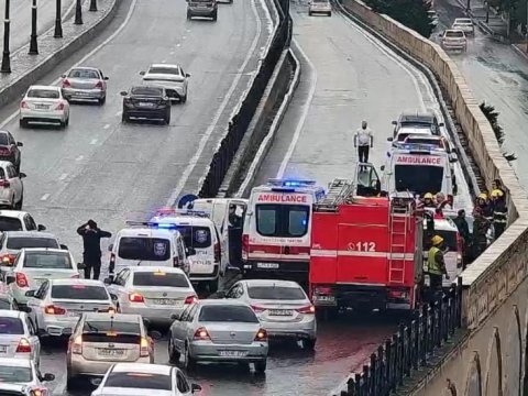 “Babək”dəki qəzanın ANBAAN GÖRÜNTÜLƏRİ