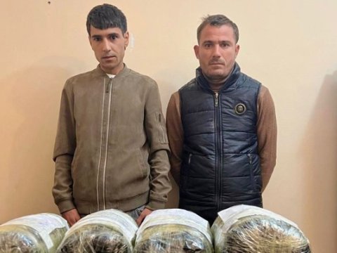 Narkokuryerlik edənlər saxlanıldı