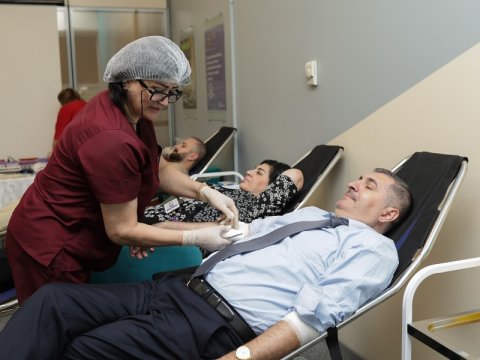 Azercell qanvermə aksiyası keçirib - FOTOLAR