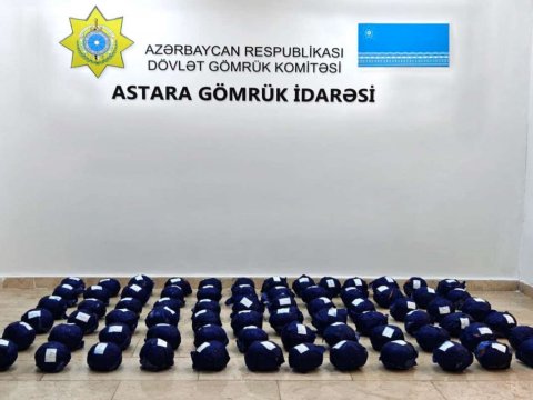 İrandan gətirilən 29 kq marixuana ifşa edildi&nbsp;-&nbsp;VİDEO