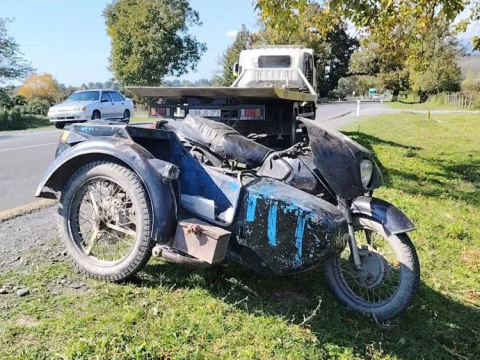 Zaqatalada motosikletlə maşın toqquşdu - Xəsarət alanlar var