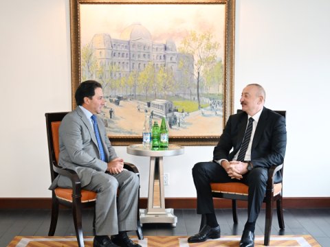 İlham Əliyev Nyu-Yorkda vacib görüş keçirdi