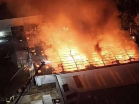 Britaniyada güclü partlayış - VİDEO