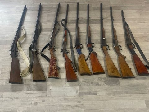 Vətəndaşlardan 52 tüfəng götürüldü