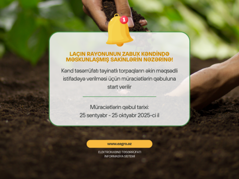 Müraciətlərin qəbuluna başlanılır -&nbsp;Zabux sakinlərinin nəzərinə!